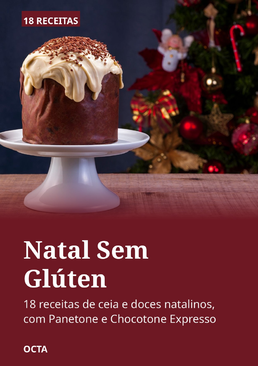 Capa de Natal Sem Glúten